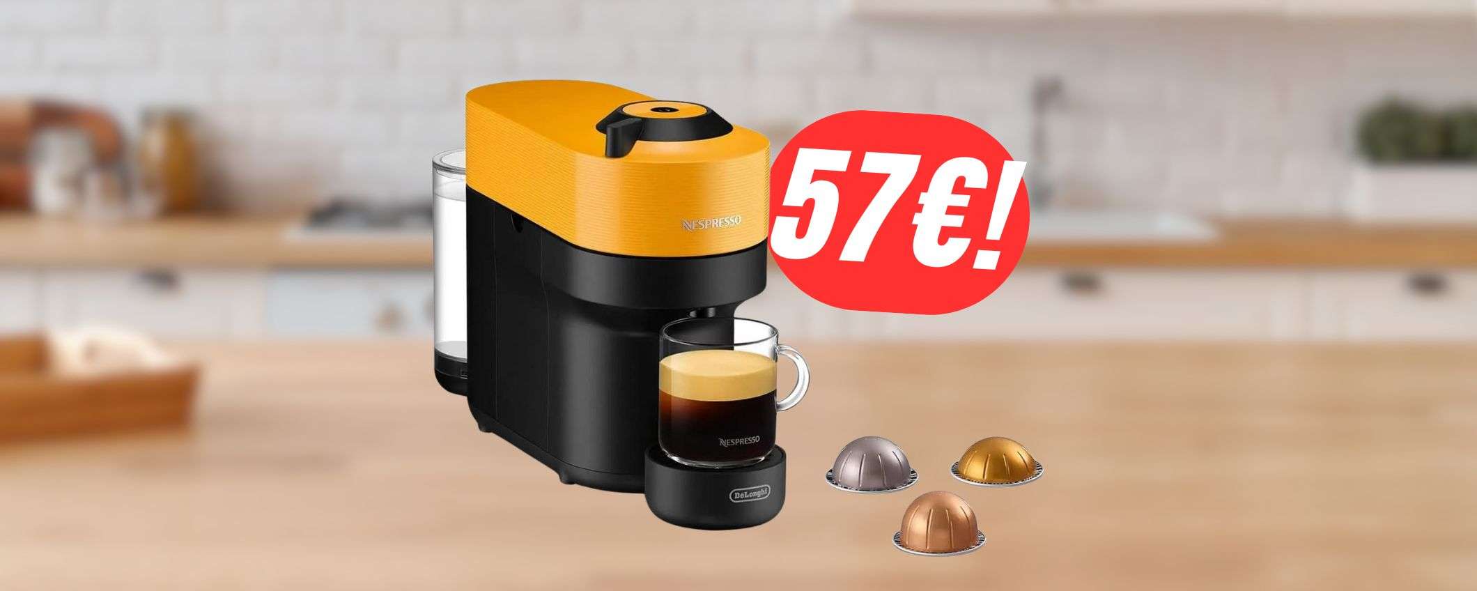 PREZZONE per questa macchina da caffè Nespresso (-36%!)