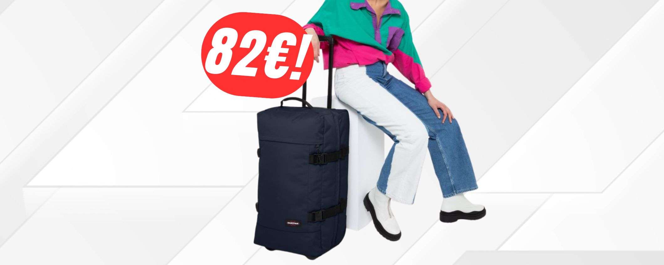 Risparmia 97€ e viaggia comodo con la VALIGIA Eastpak da 78L!