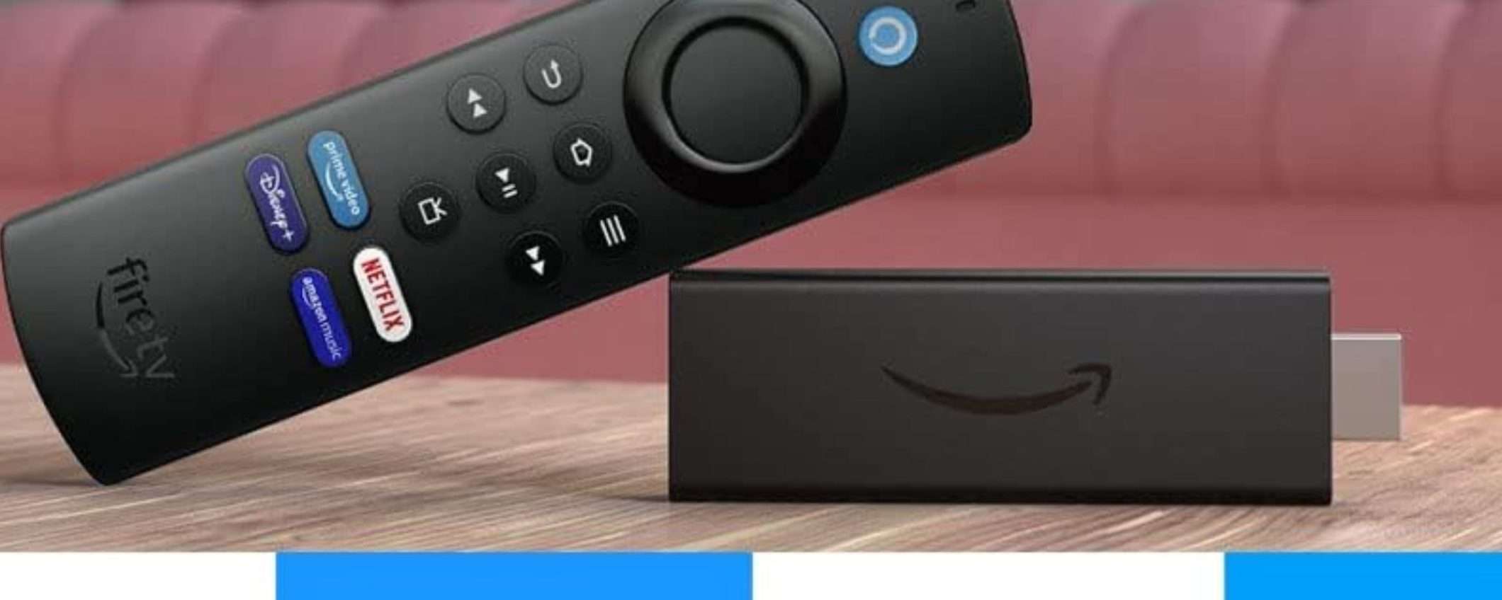 Con 25,99€, Fire TV Stick Lite rivoluziona la vecchia TV: promo a tempo