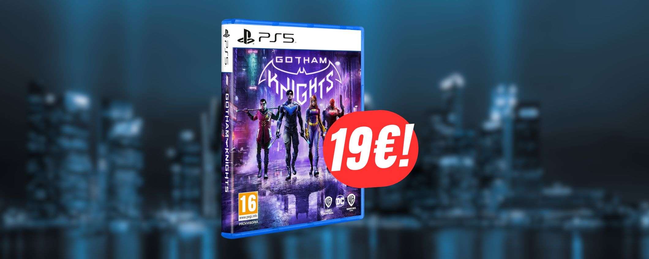 Gotham Knights (PS5) a 19€ merita un'opportunità!