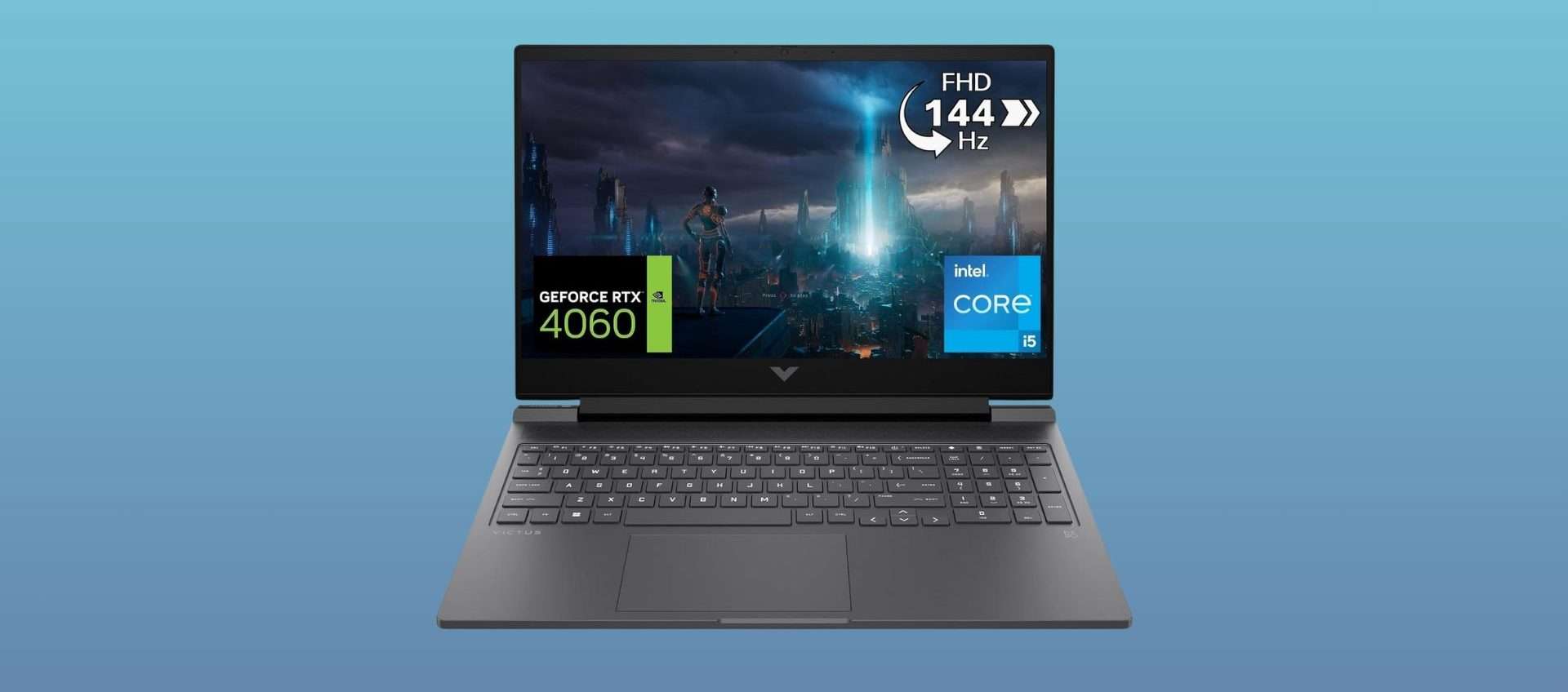 HP Victus 16 in offerta a 949€: gaming ad alte prestazioni con RTX 4060