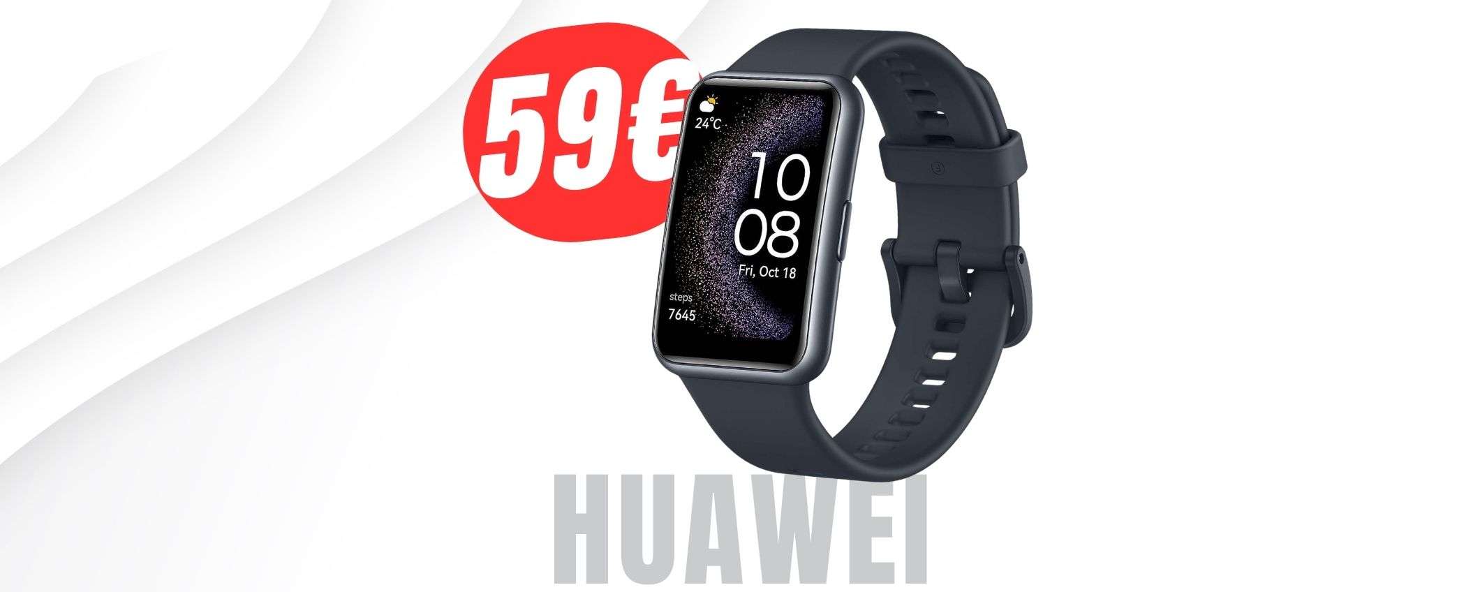 Risparmia il 40% sullo SMARTWATCH HUAWEI e pagalo solo 59€!