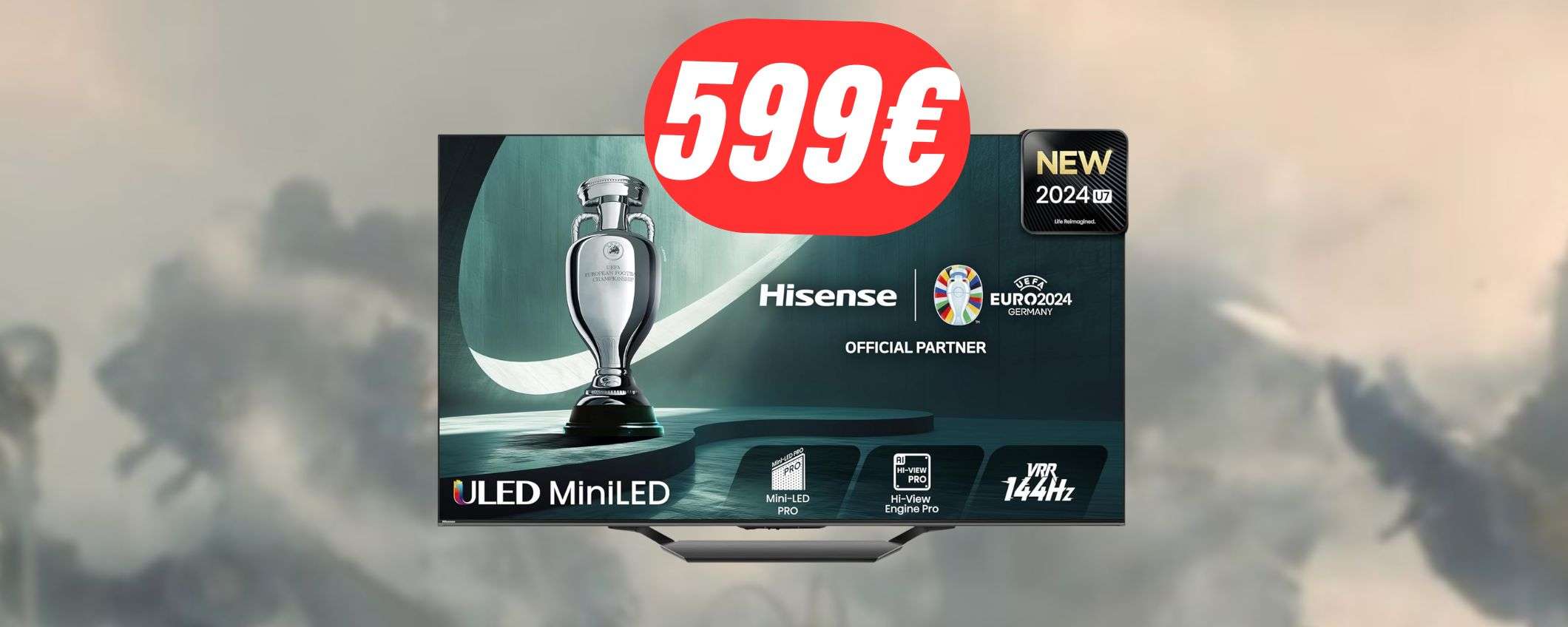 Smart TV perfetta per il gaming? È di Hisense e costa 599€ grazie a quest'OFFERTA!