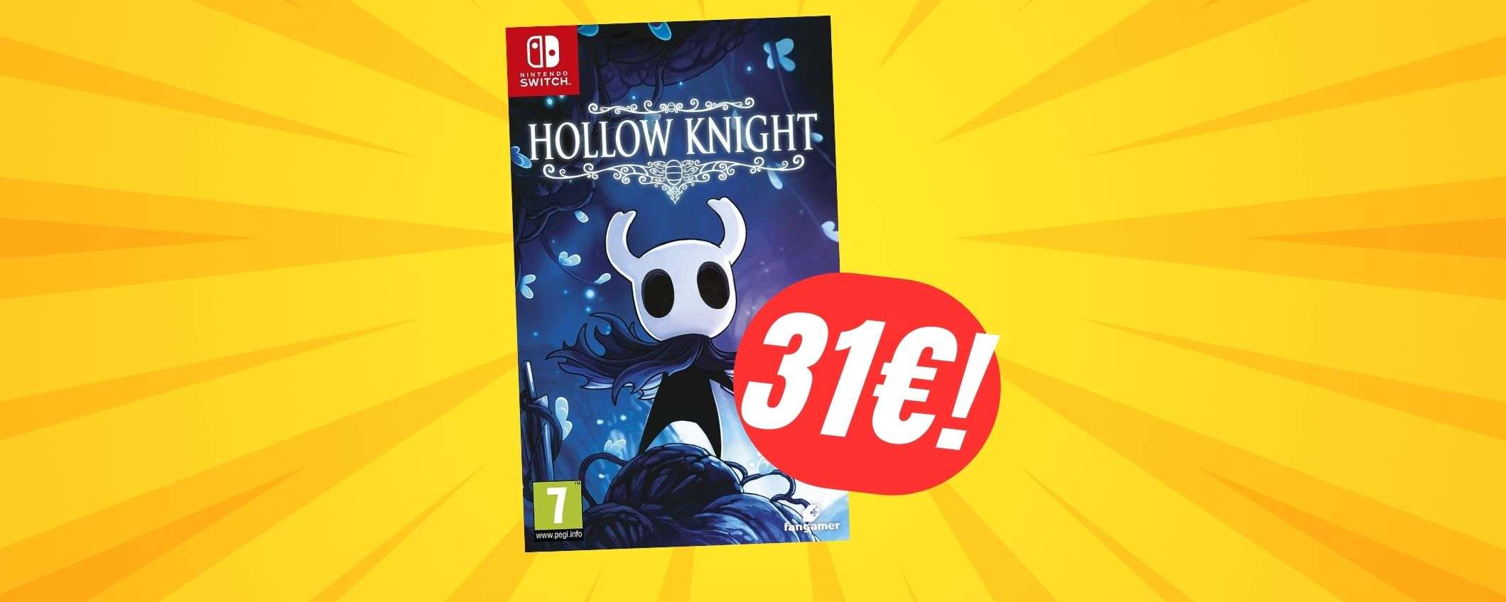 Hollow Knight (con tutti i DLC) è in sconto a 31€ per Nintendo Switch!