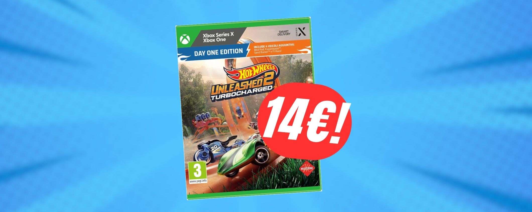 Corse mozzafiato su Xbox grazie a Hot Wheels Unleashed 2 (a soli 14€!)