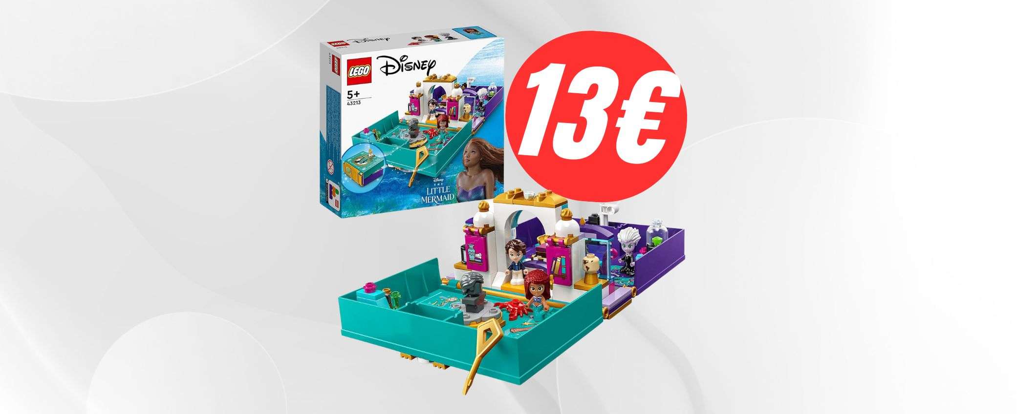 Il set LEGO della Sirenetta crolla ad appena 13€: fai presto!