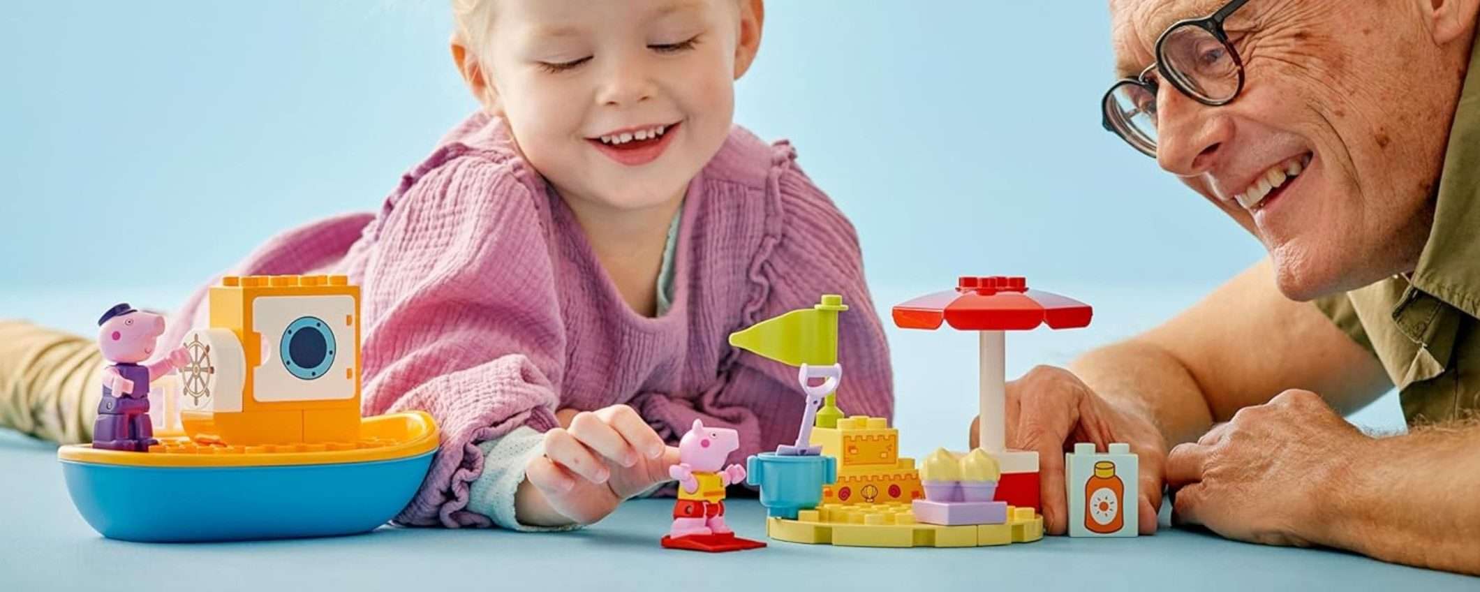 LEGO Duplo Viaggio in Barca di Peppa Pig in SCONTO LAMPO su Amazon (-30%)