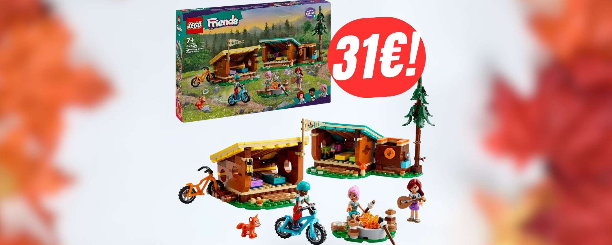 Preparati per l'autunno con questo set LEGO scontato del 24%!