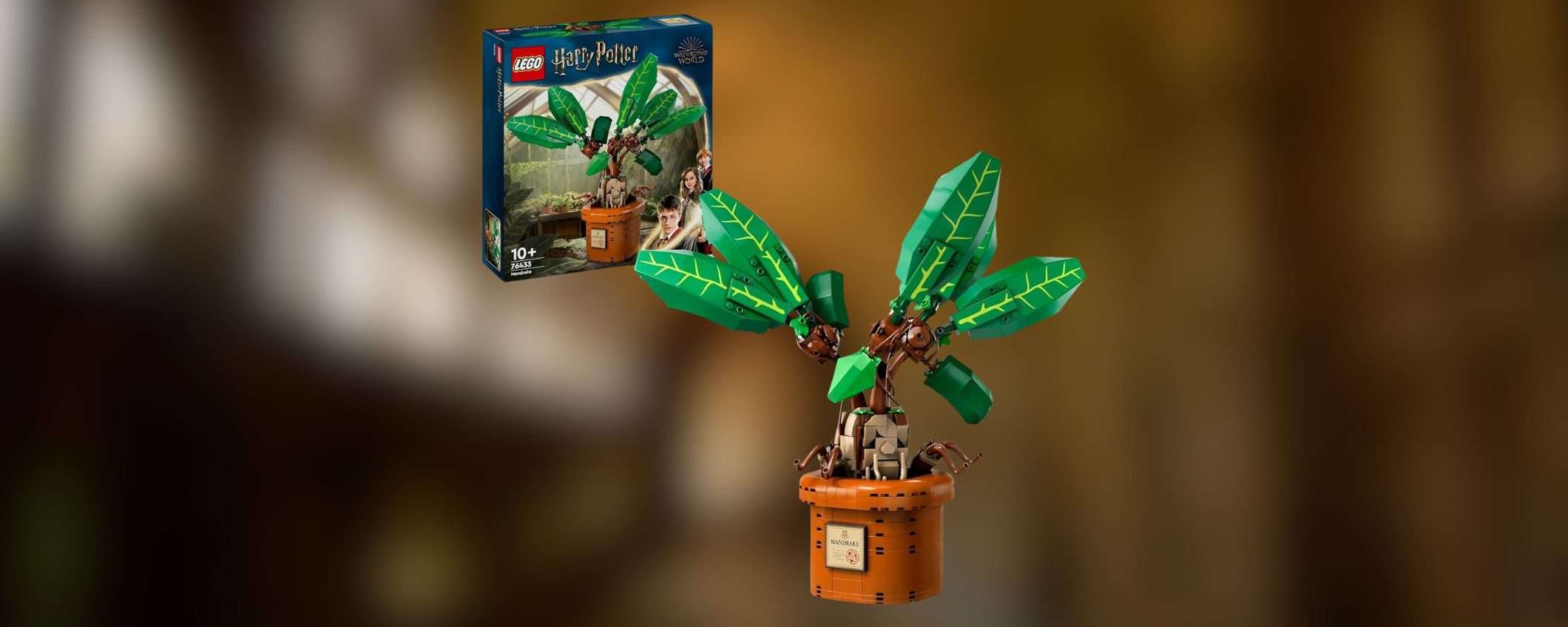 Set LEGO Harry Potter Mandragola di nuovo in SCONTO su Amazon