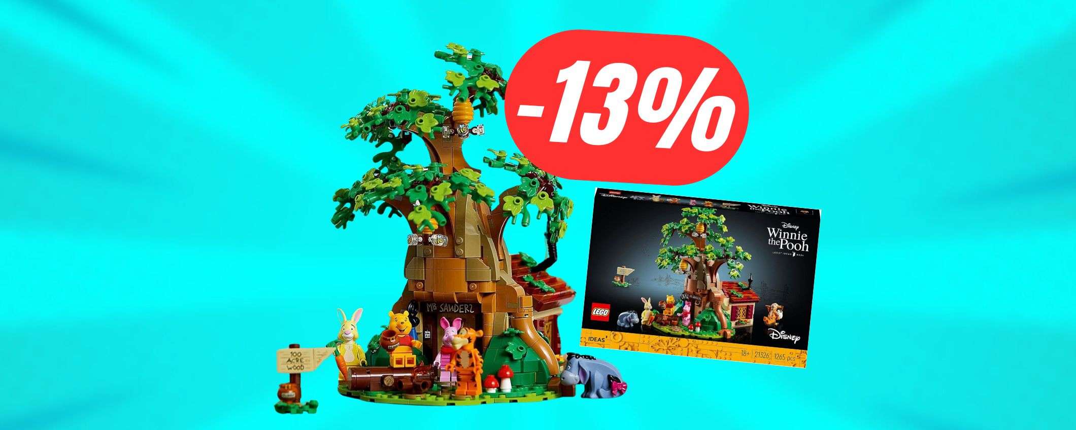 Risparmia il 13% sul set LEGO Winnie the Pooh (FUORI PRODUZIONE!)