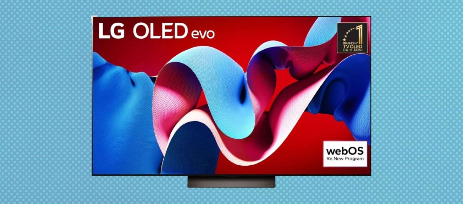 LG OLED Evo Serie C4, offerta formidabile: su Amazon risparmi quasi 600€