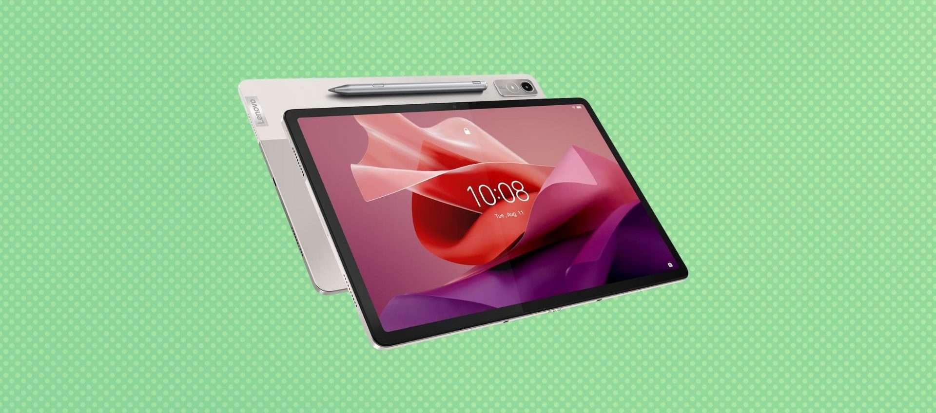 Lenovo Tab P12 in offerta al prezzo minimo storico: display 3K e audio Dolby Atmos