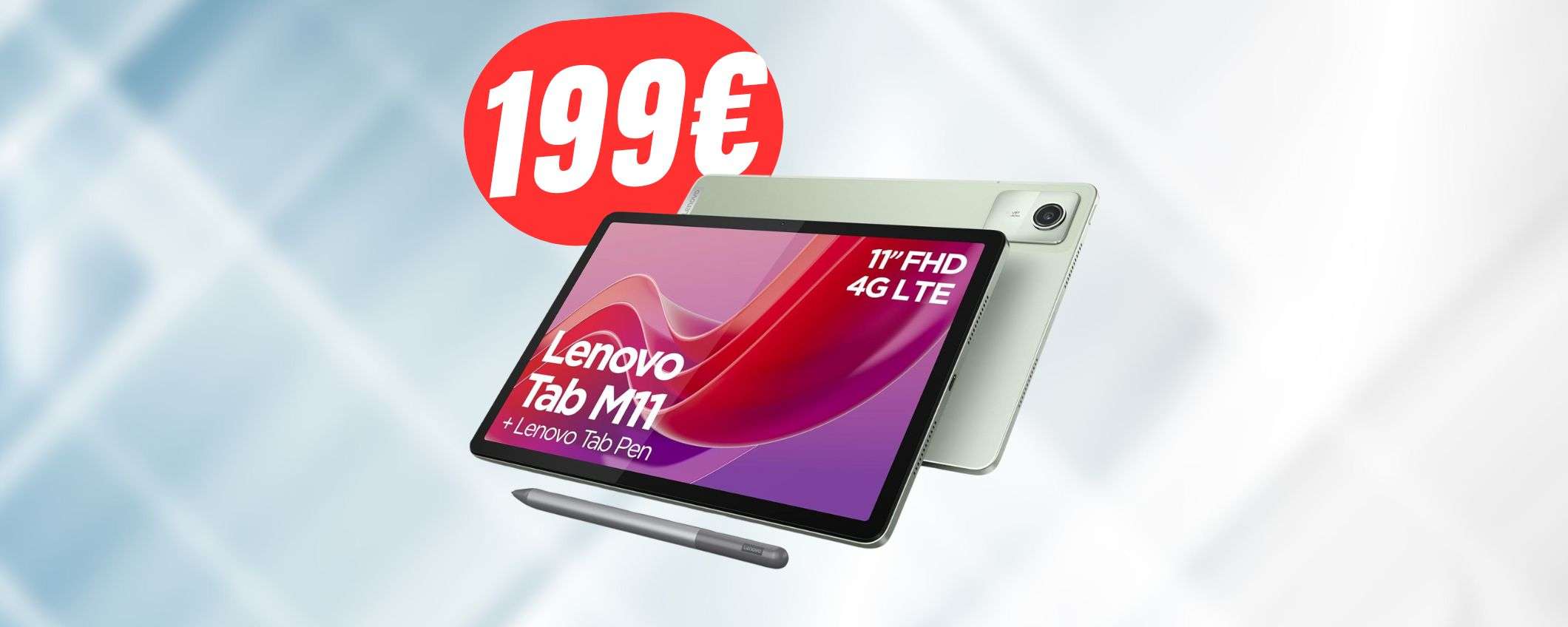 Questo TABLET Lenovo ha anche la penna e costa solamente 199€!