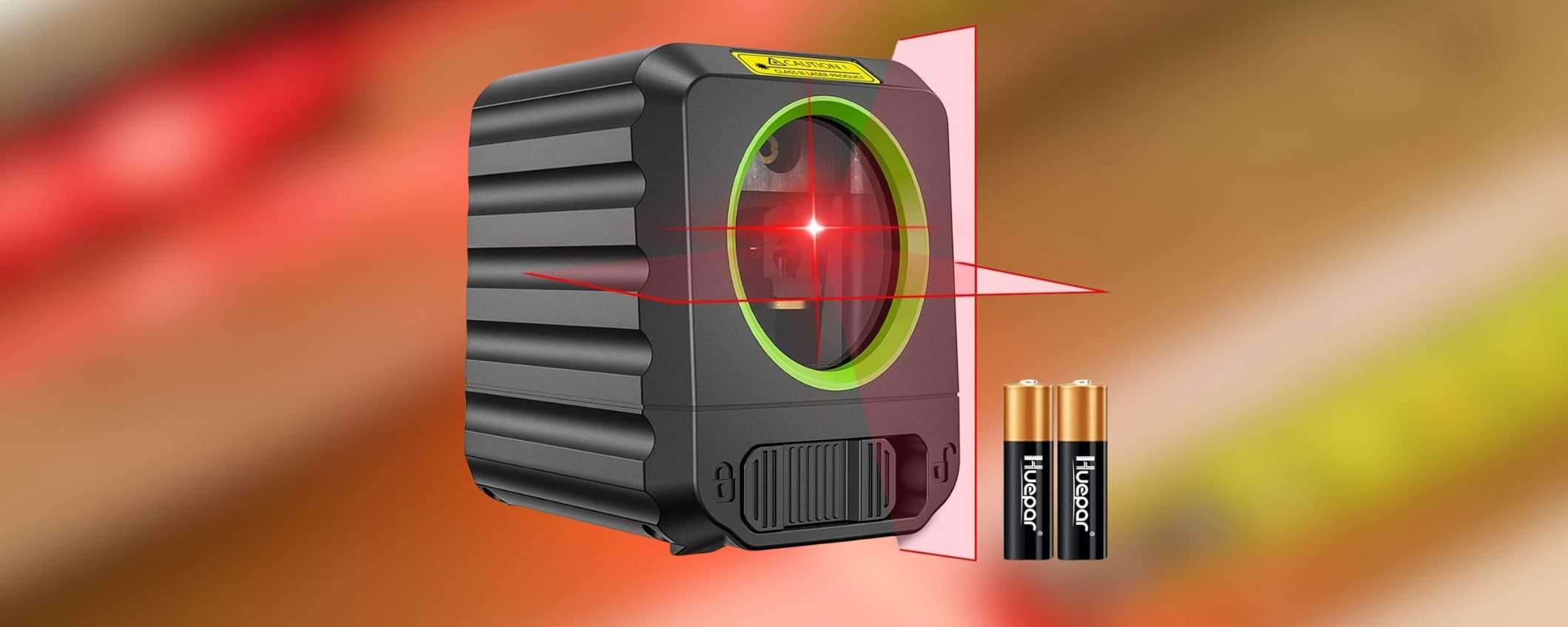 Solo 18,99 euro per questa livella laser autolivellante: 46% di SCONTO