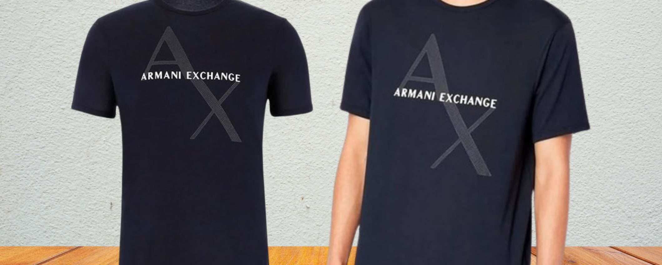 Armani Exchange BOMBA premium su Amazon: maglia a maniche corte a 28€