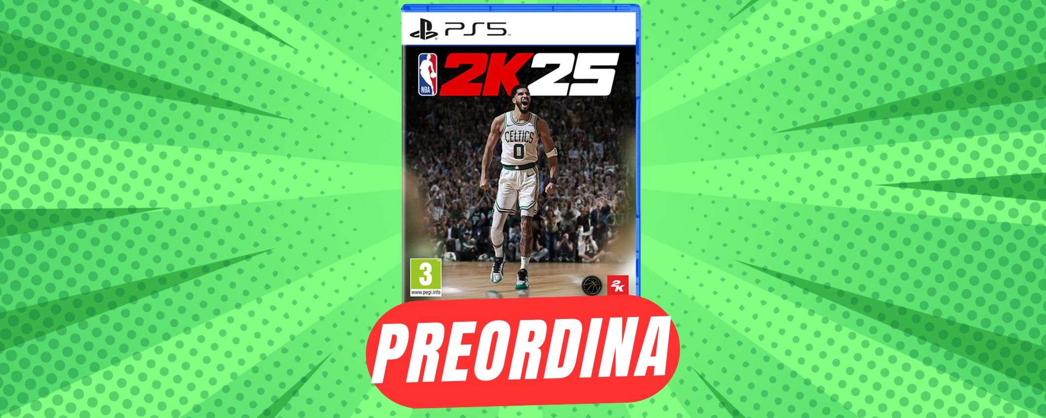 Preordina NBA 2K25 su Amazon per ricevere questi bonus!