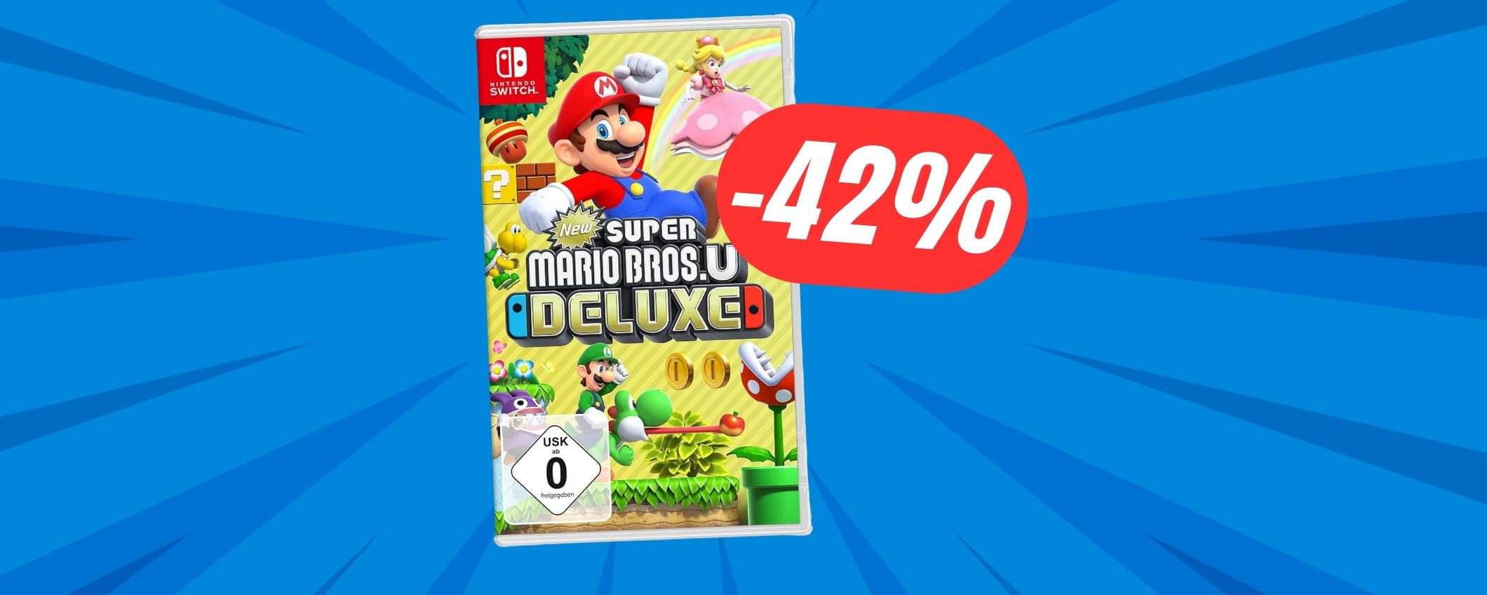 Questo incedibile capitolo di Super Mario per Switch crolla del 42%!