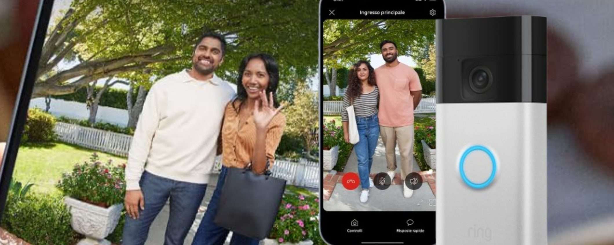 Nuovo videocitofono a batteria di Ring disponibile: grossa novità integrata