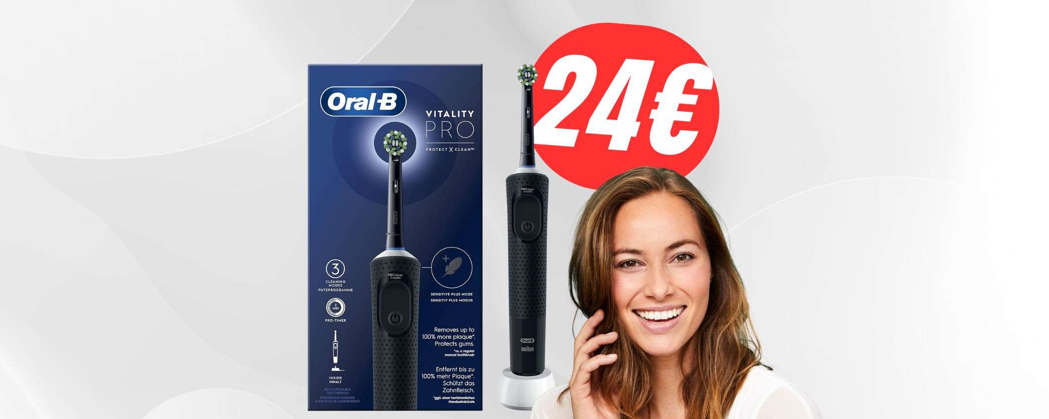 Solo 25€ per lo SPAZZOLINO ELETTRICO Oral-B: migliora il tuo sorriso in un lampo!