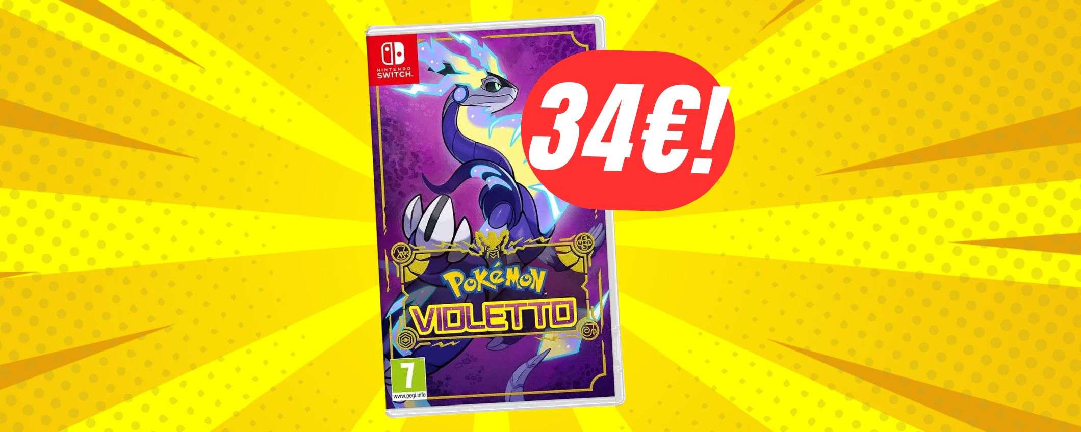 Pokémon Violetto scontato del 28% è il gioco perfetto per fine agosto!