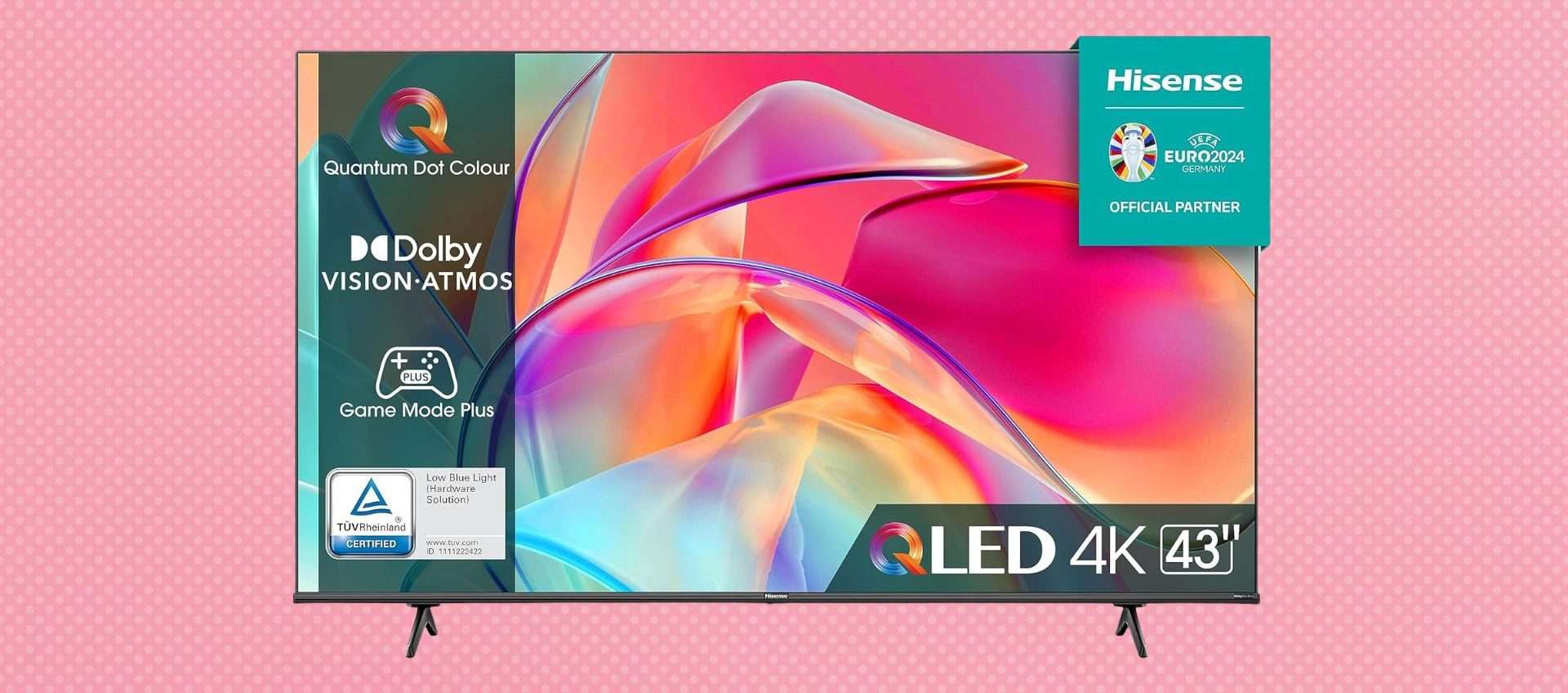 Hisense QLED 4K da 43