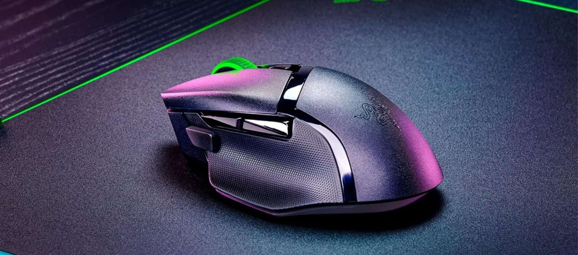 Mouse da gaming Razer Basilisk V3 X HyperSpeed: super sconto del 39% su Amazon