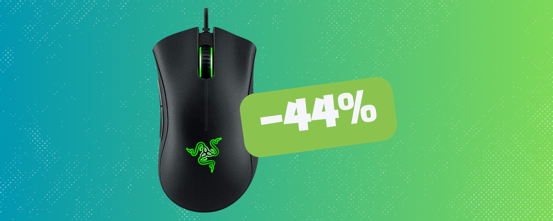 Mouse Razer DeathAdder Essential: per un setup da vero PRO (-44%)