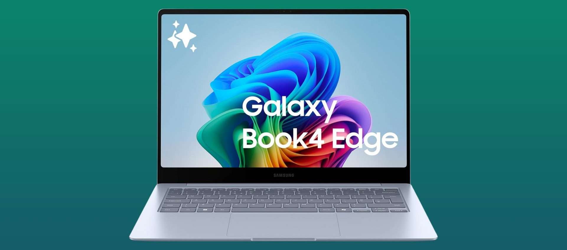 Samsung Galaxy Book4 Edge, super risparmio di 600€: Snapdragon Elite X e peso piuma