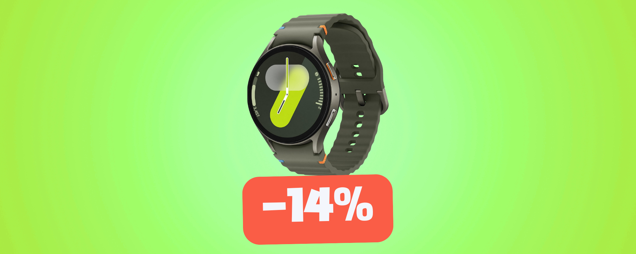 Ottimo Samsung Galaxy Watch7 in sconto del 14%, prezzo TOP