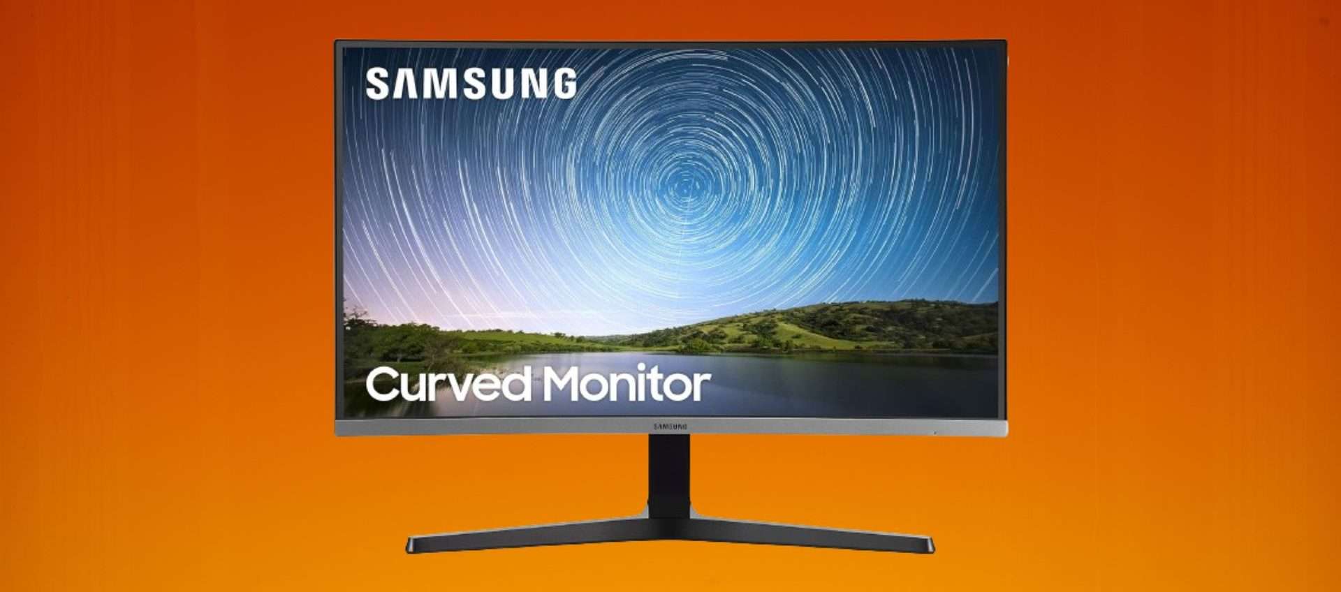 Solo 189,90€ per questo OTTIMO monitor curvo della Samsung (Amazon)