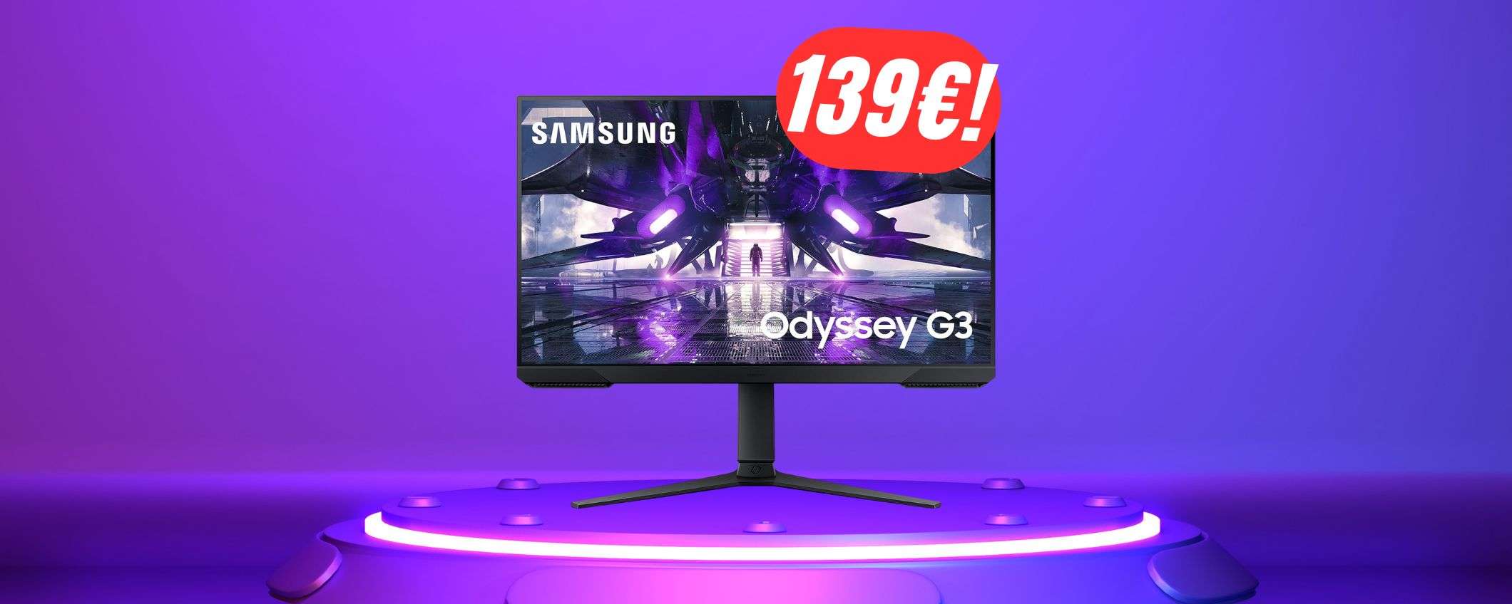 Se cerchi un MONITOR da GAMING FHD, questo di Samsung è pefetto!