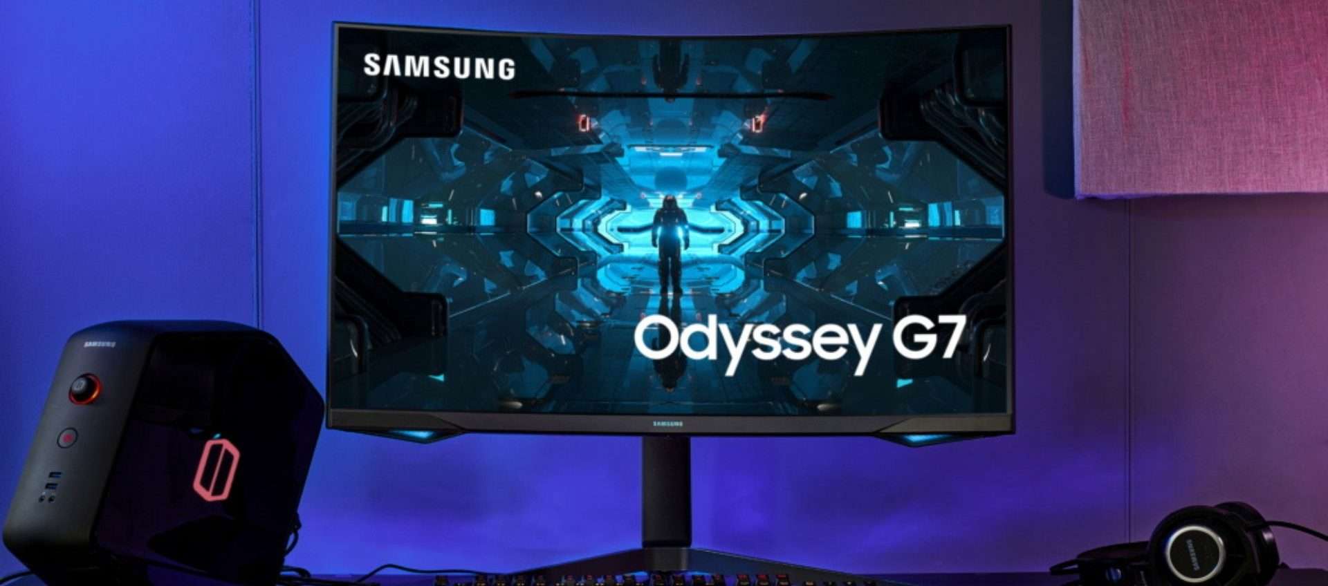 Samsung Odyssey G7: monitor gaming 4K da 28'' a soli 399,99€