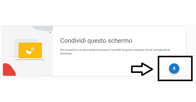 Condividere lo schermo con Chrome Remote Desktop