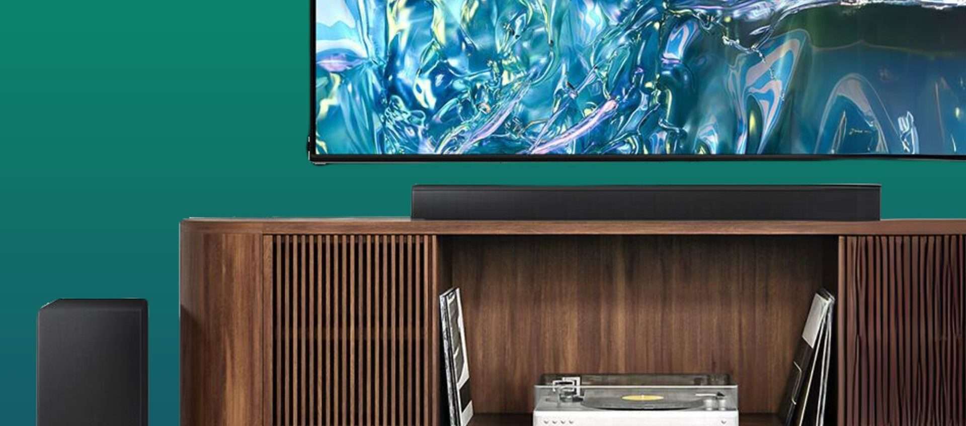 Solo 199€ per questa soundbar Samsung: audio tridimensionale come al cinema