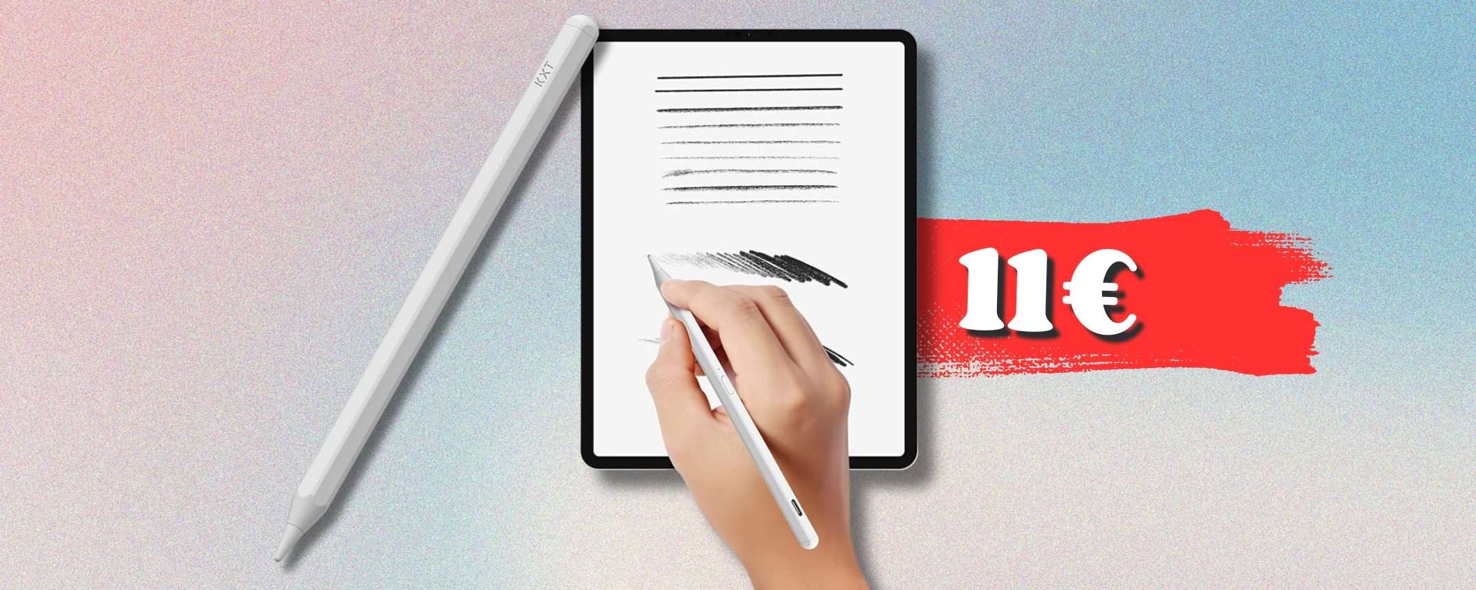 Penna per iPad ad appena 11€: occasione UNICA per disegnare