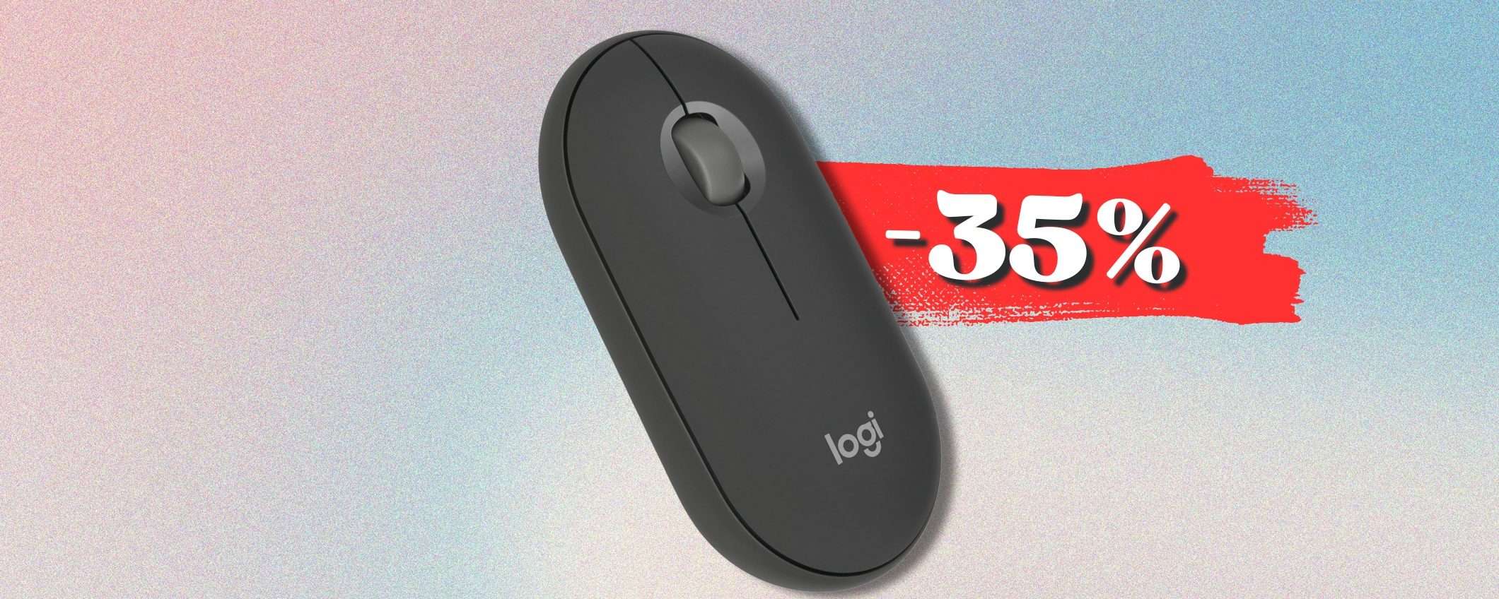 Logitech Pebble: lo SLIM mouse più amato dal web, oggi a 19€