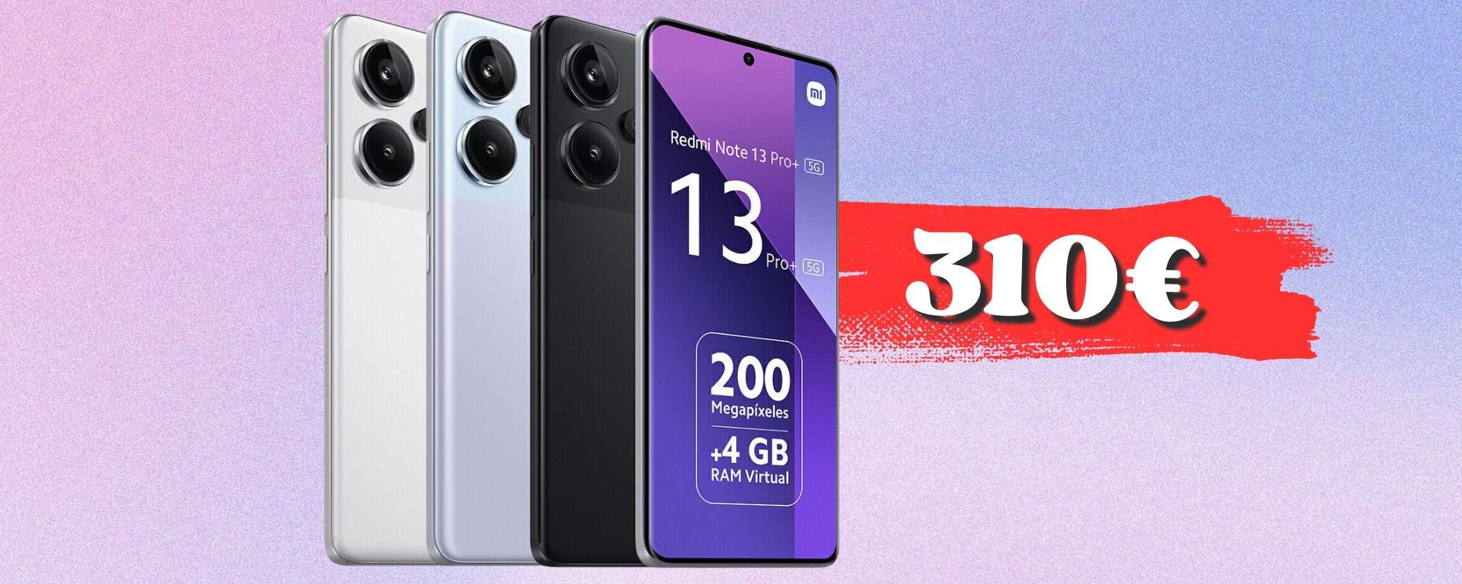 Xiaomi Redmi Note 13 Pro Plus, uno smartphone, una garanzia: 12+512GB