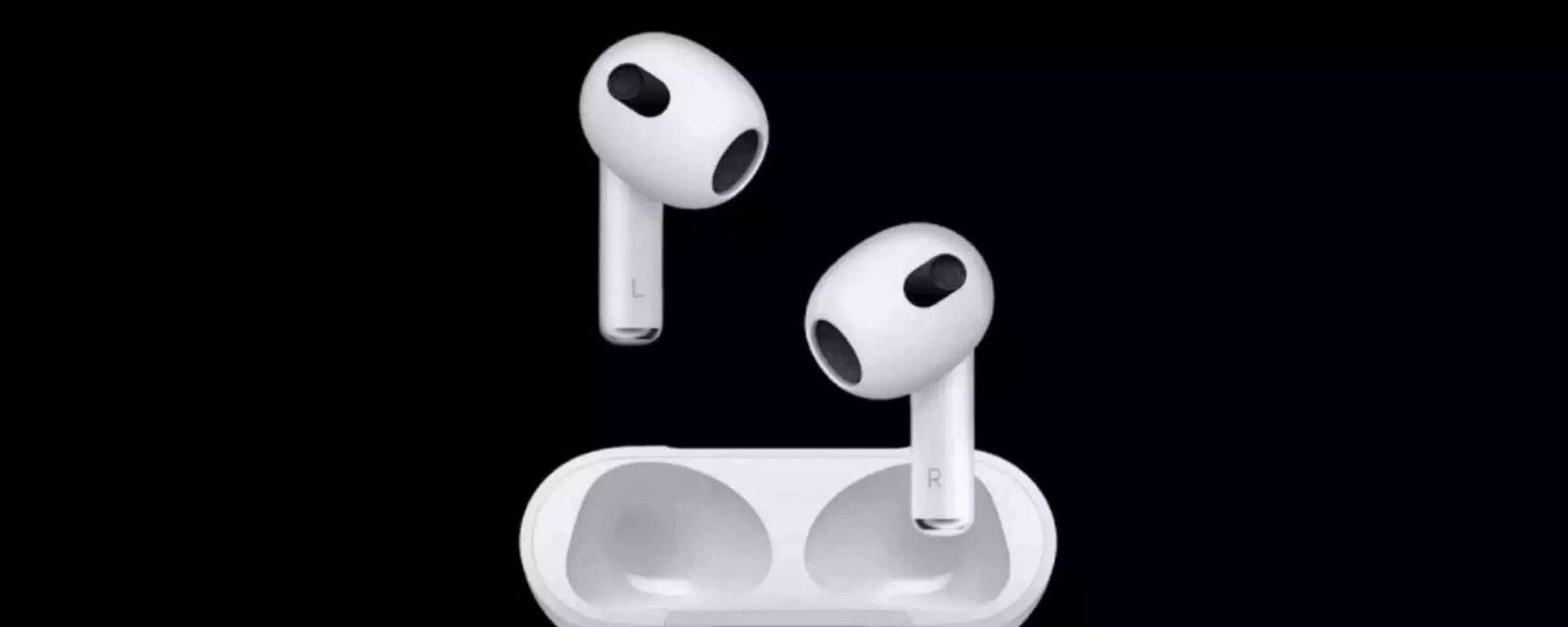 Apple AirPods (2021): prezzo WOW per poche ore, comprali adesso