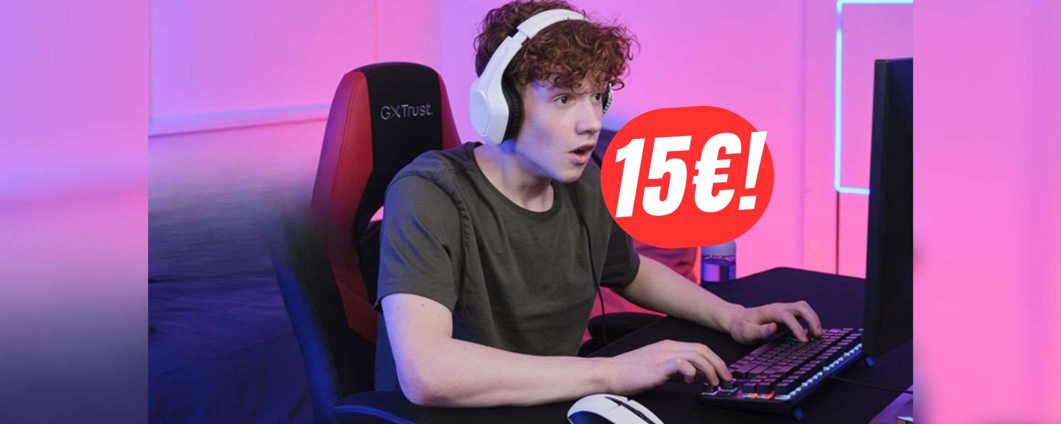 CUFFIE da GAMING a 15€: hanno tutto quello che cerchi!