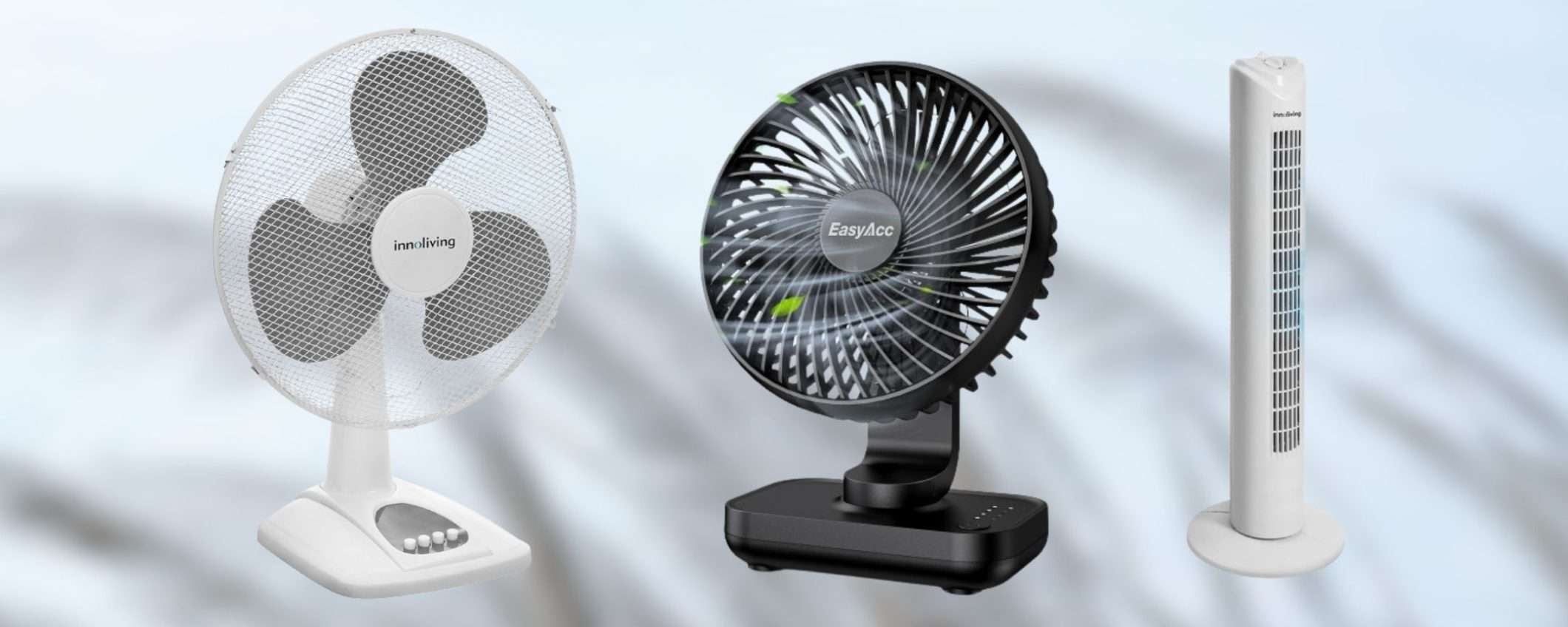 Ventilatori potenti in SVUOTATUTTO su Amazon: 5 modelli da 19,99€ a 30€