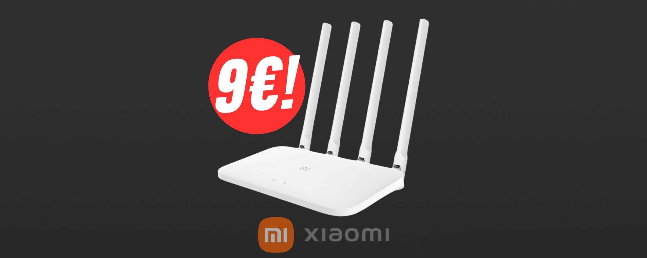 Router Xiaomi a 9€: migliora la tua rete WiFi grazie allo SCONTO del 67%!