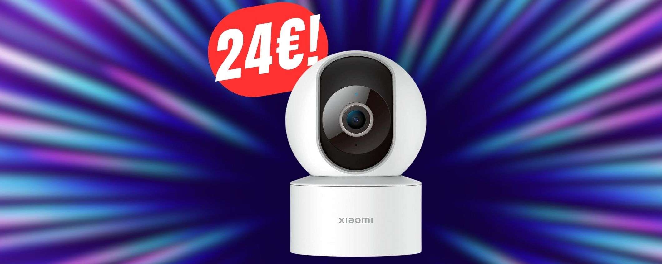 Rendi la tua casa sicura con Xiaomi: la TELECAMERA 360° è scontata del 44%!