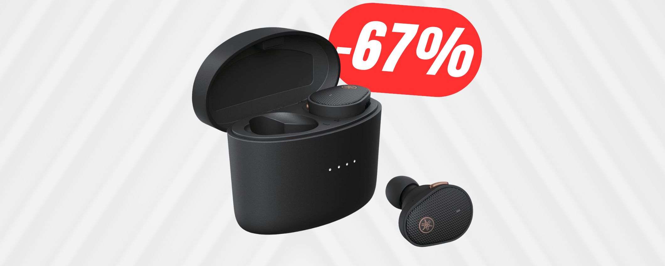 Auricolari Yamaha: suono perfetto col 67% di SCONTO su Amazon!