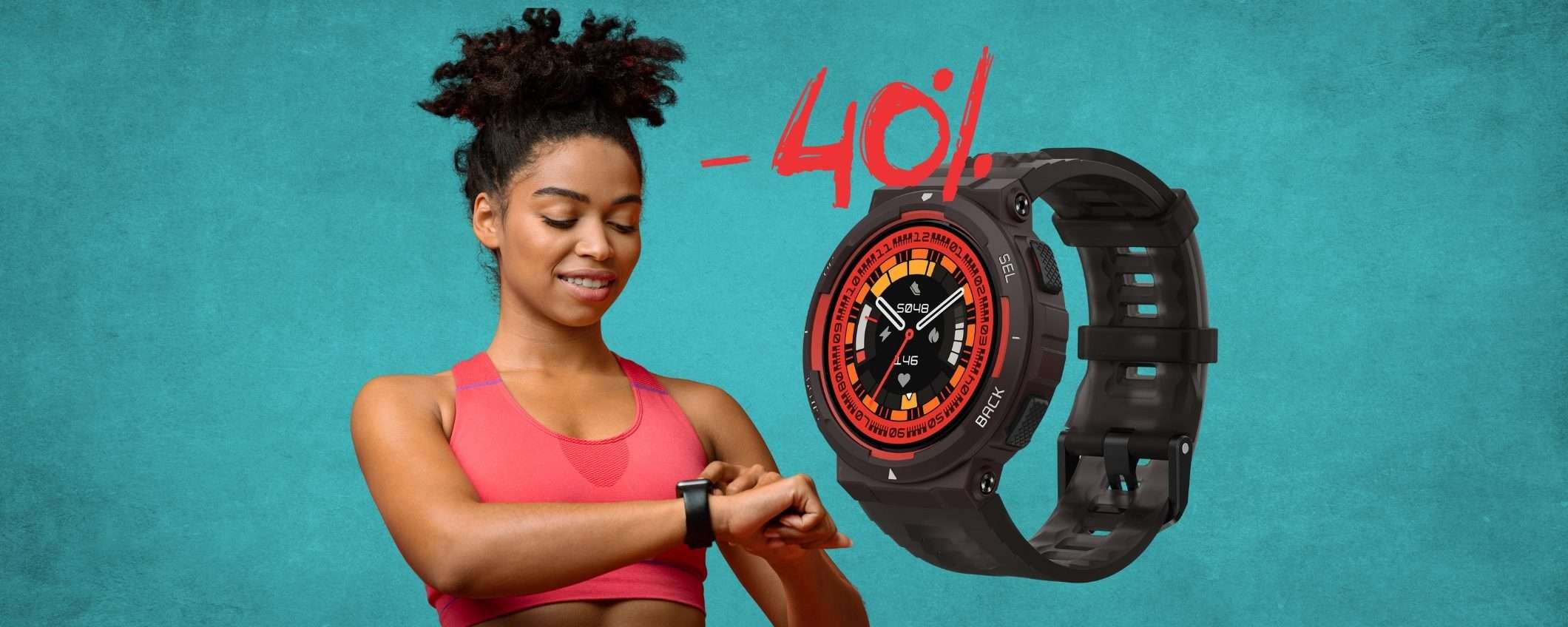 Amazfit Active Edge al PREZZO più BASSO di SEMPRE (-40%)