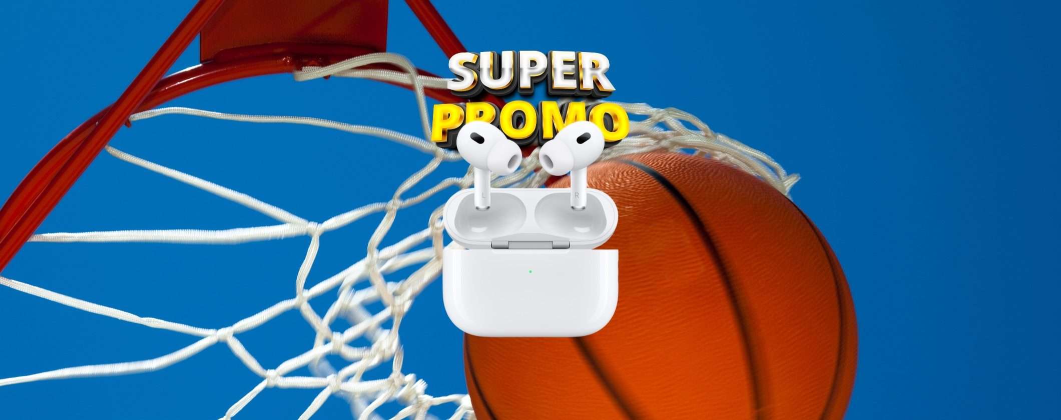 Apple AirPods Pro 2 MagSafe in SUPER SCONTO su MediaWorld