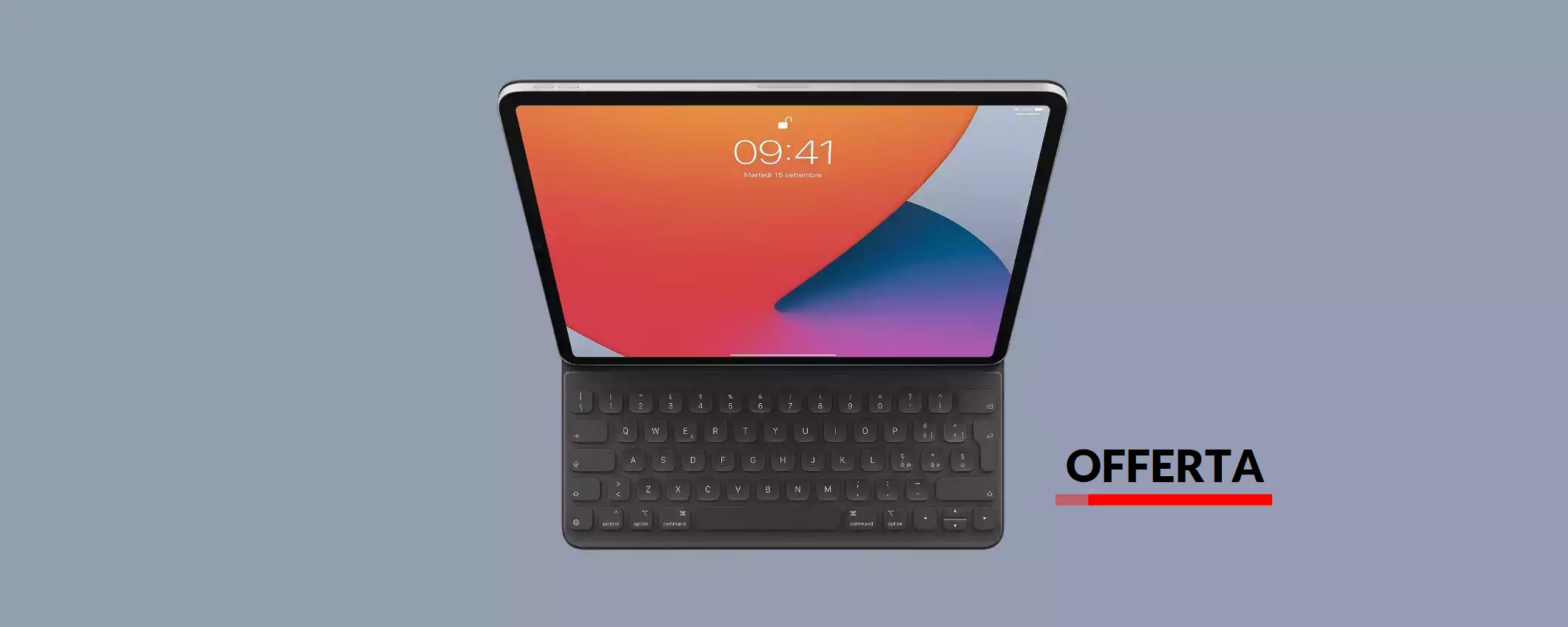 Apple Smart Keyboard Folio per iPad Pro 12,9'' di nuovo in sconto