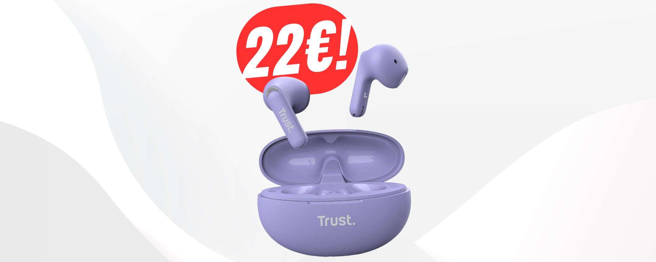 Come le AirPods ma a 22€: questi auricolari wireless sono pazzeschi!