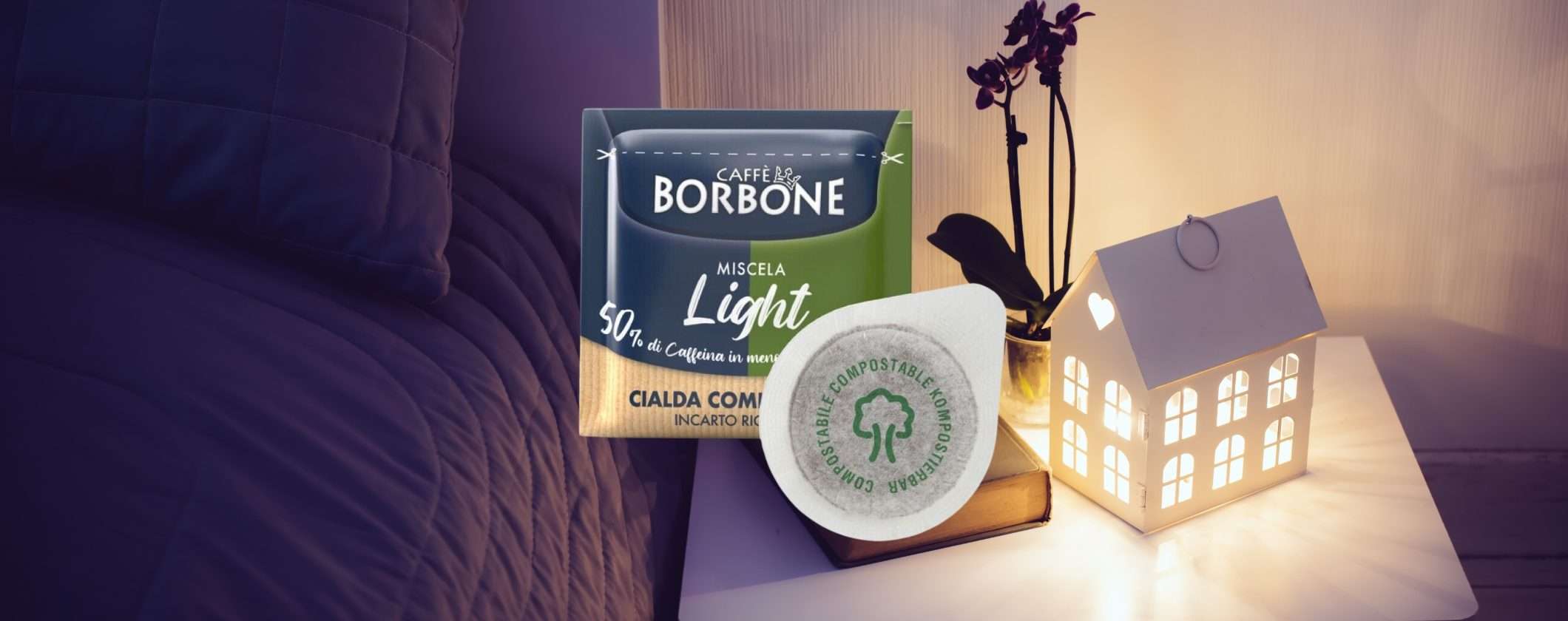 Cialde Caffè Borbone MENO CAFFEINA al 22% di SCONTO