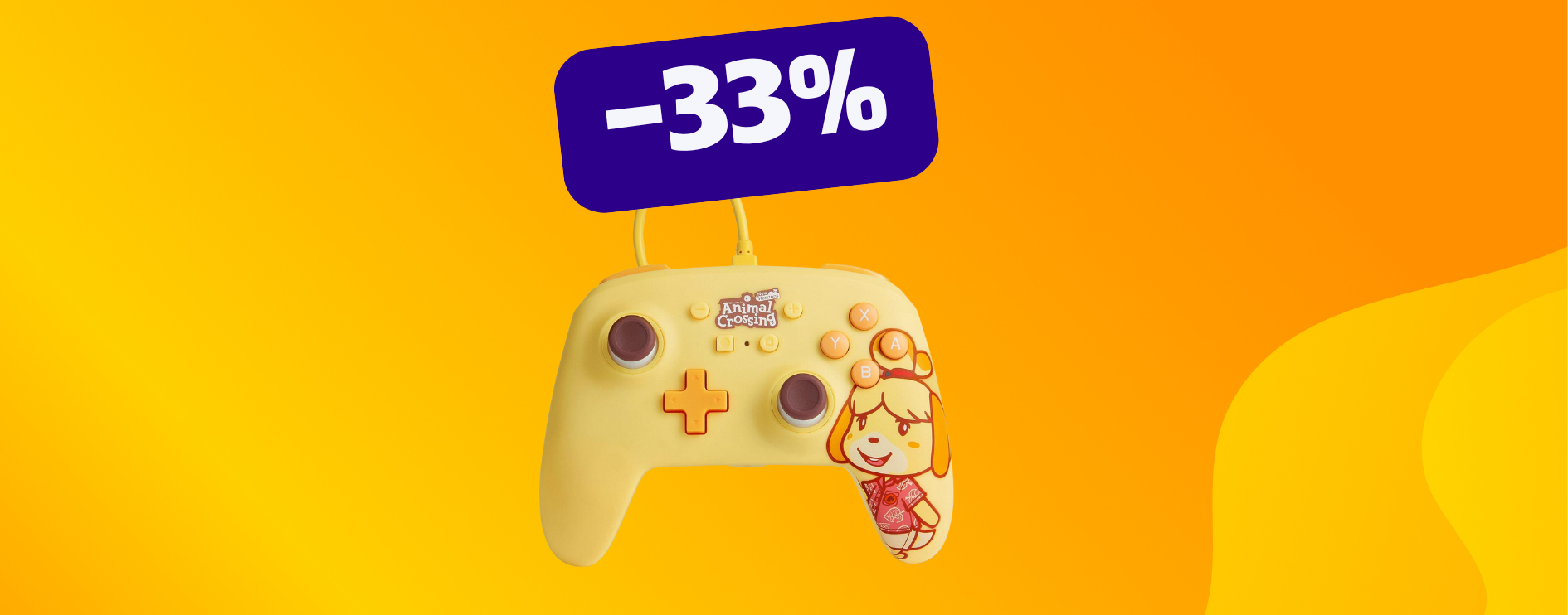 Controller per Nintendo Switch di Animal Crossing: prezzo top (-33%)