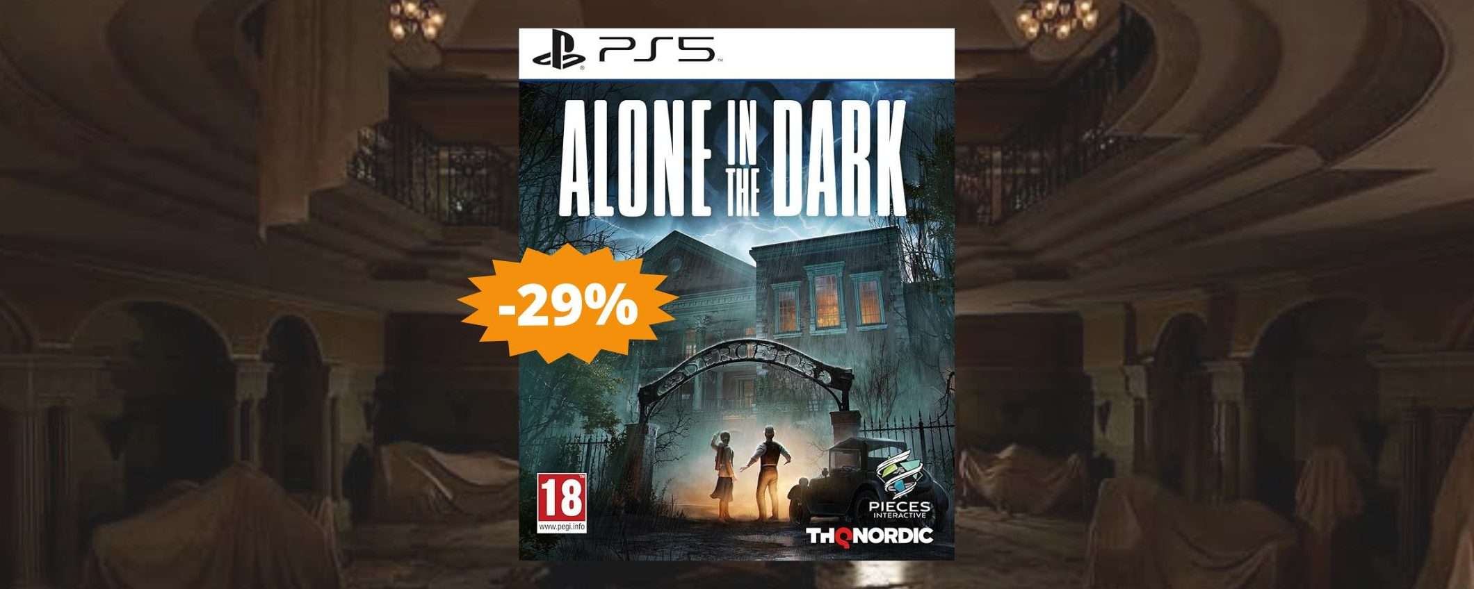 Alone in the Dark per PS5: l'AFFARE che stavi cercando (-29%)